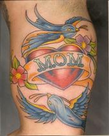 tattoos/ - Traditional Mom Heart - 35937